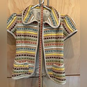 Nanette Lepore short sleeve blazer